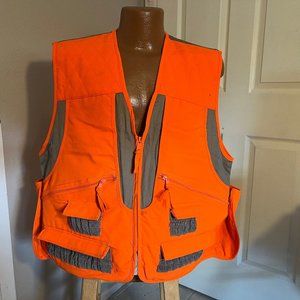 AVID Outdoor Men's Si9ze=Large (42-44) Blaze Orange Hunting Vest Shell Pockets